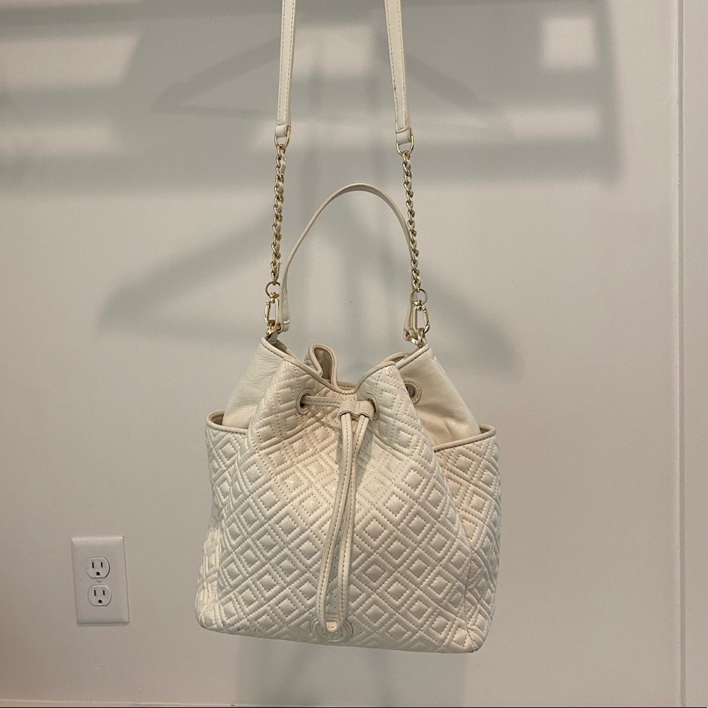 Tory Burch quilted leather handbag / crossbody